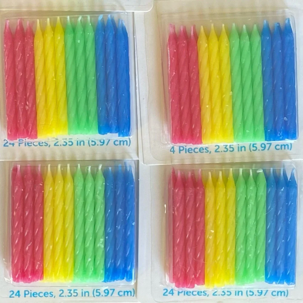 🔥5/$25🔥Birthday Cake Candles (7pks)